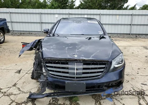 2019 Mercedes-Benz S 450 4Matic из США, поврежденный, VIN WDDUG6EB4KA458718